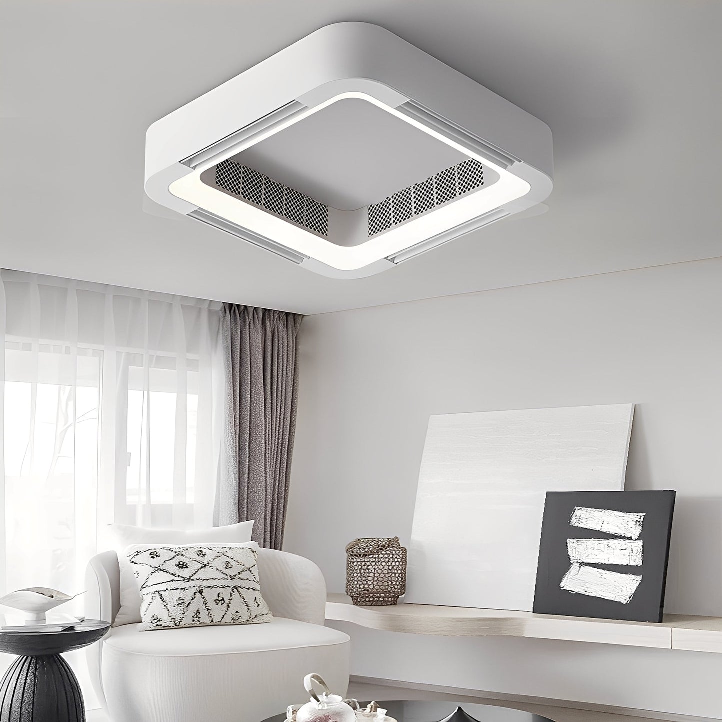 Akeno – Lampe Ventilateur de Plafond Intelligent