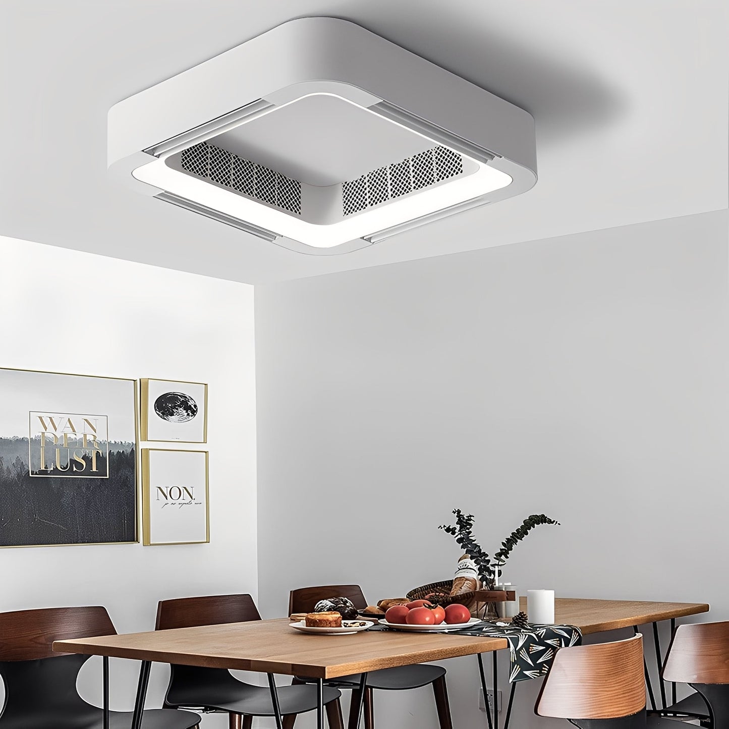 Akeno – Lampe Ventilateur de Plafond Intelligent