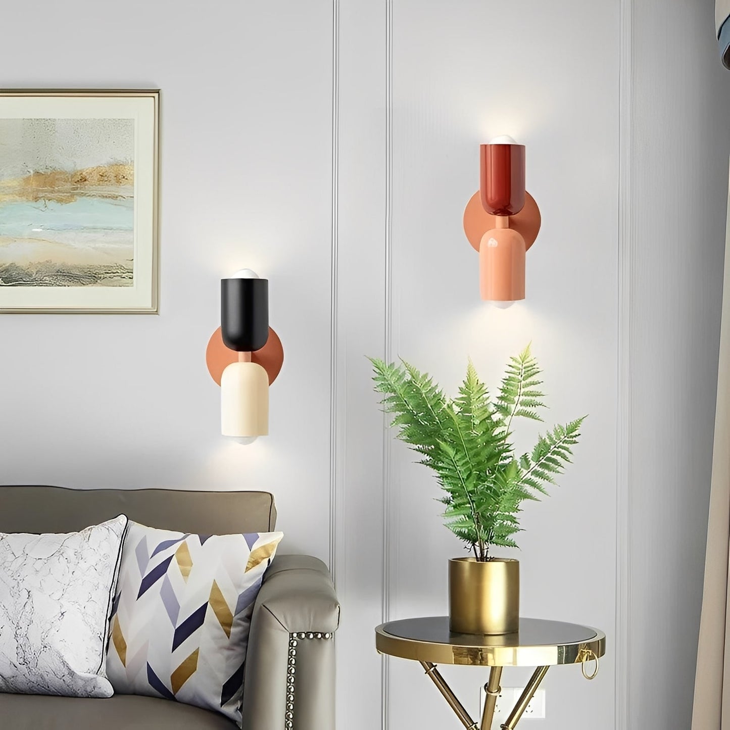 Damien – Lampe de Table Double Tête Moderne