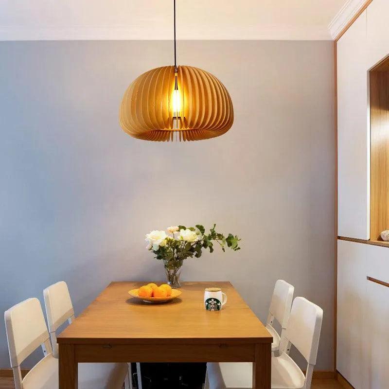 Itsuki – Lustre en bois japonais style Zen