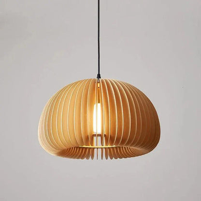 Itsuki – Lustre en bois japonais style Zen