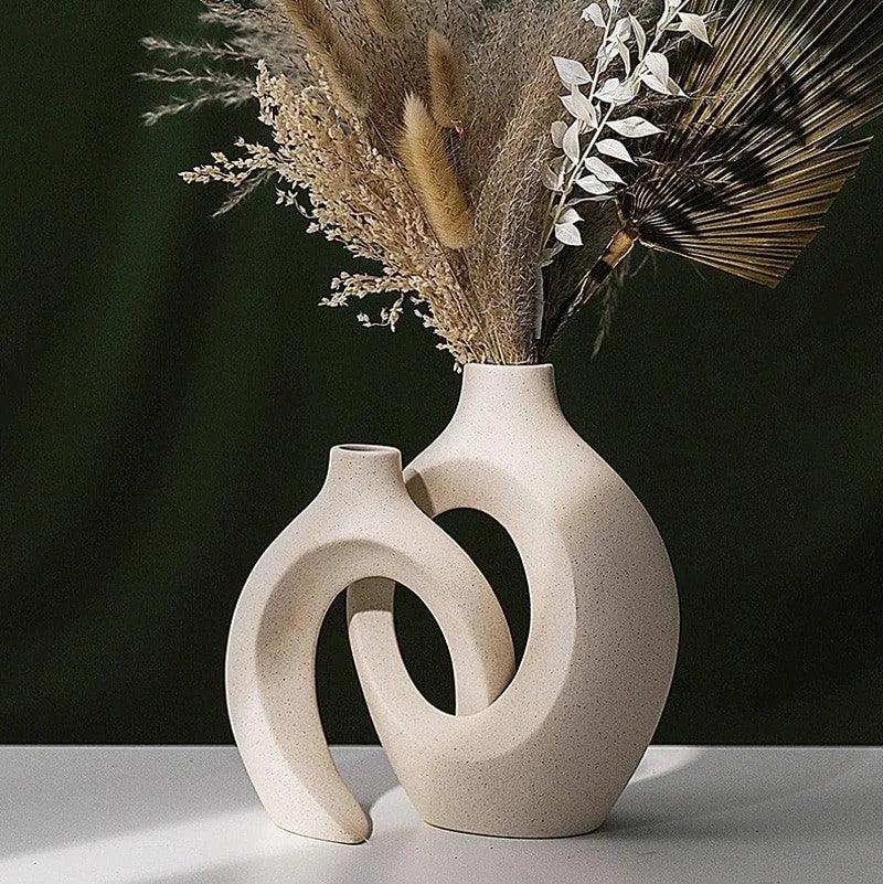 Noemi – Ensemble de vases en céramique européenne