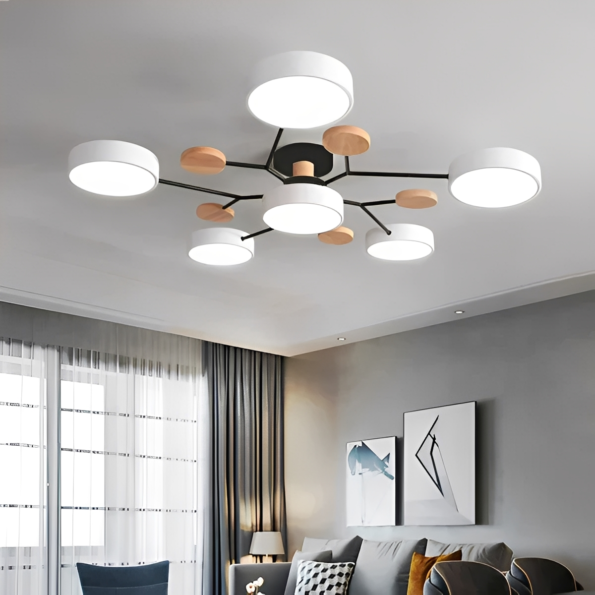 Lumo – Plafonnier LED Moderne Minimaliste