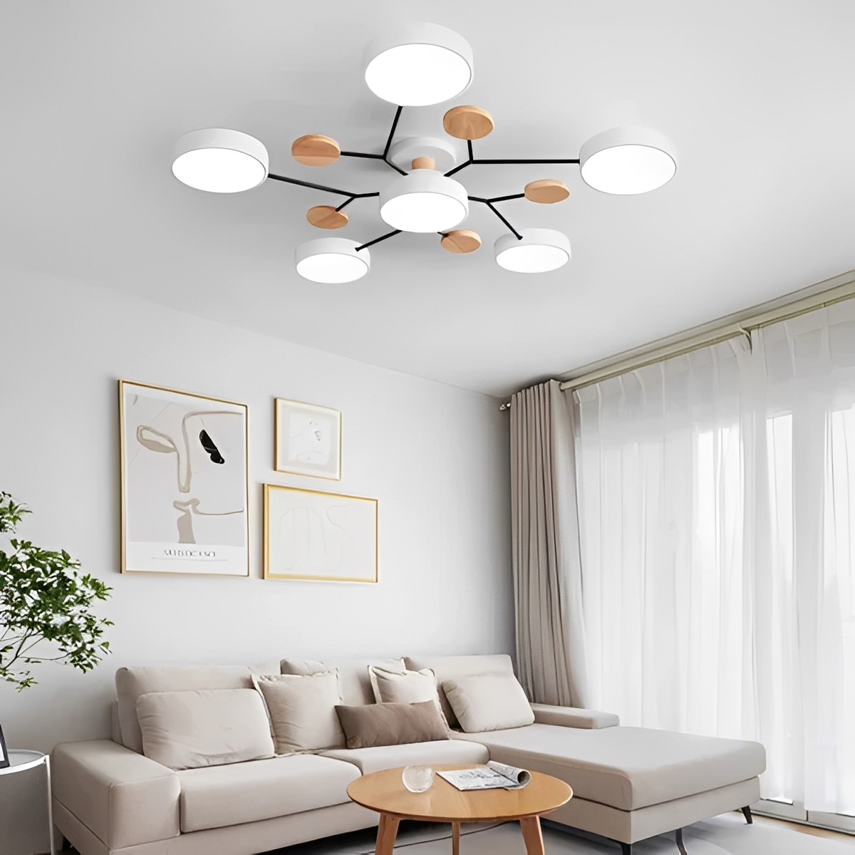 Lumo – Plafonnier LED Moderne Minimaliste