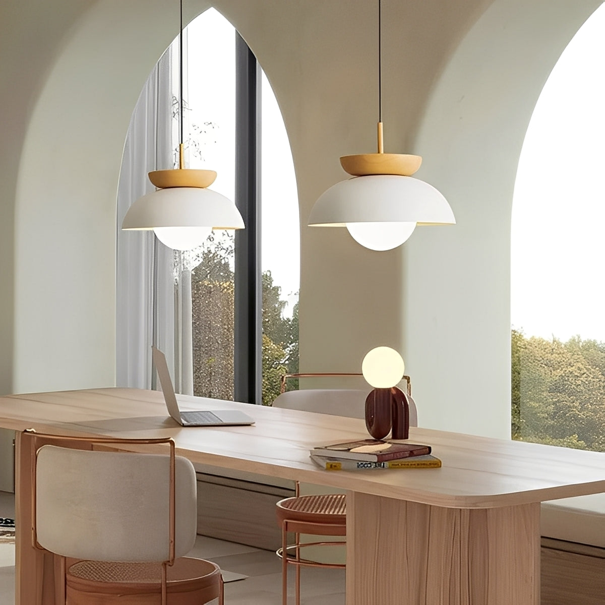 Haru – Moderne Deckenleuchte en fer