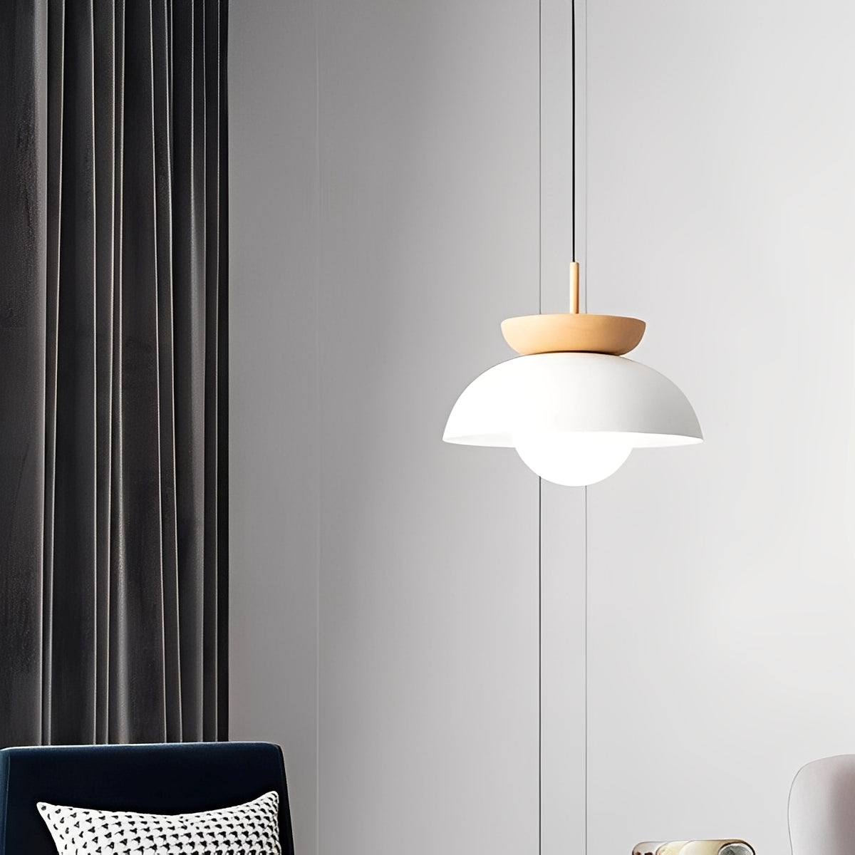 Haru – Moderne Deckenleuchte en fer