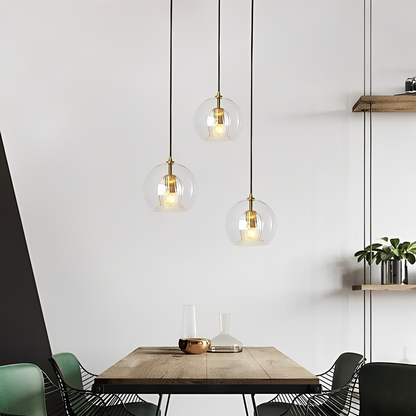 Perry – Lustre en verre créatif