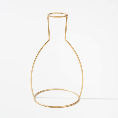 Del – Vase en fil de fer en fer