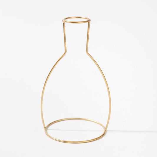 Del – Vase en fil de fer en fer