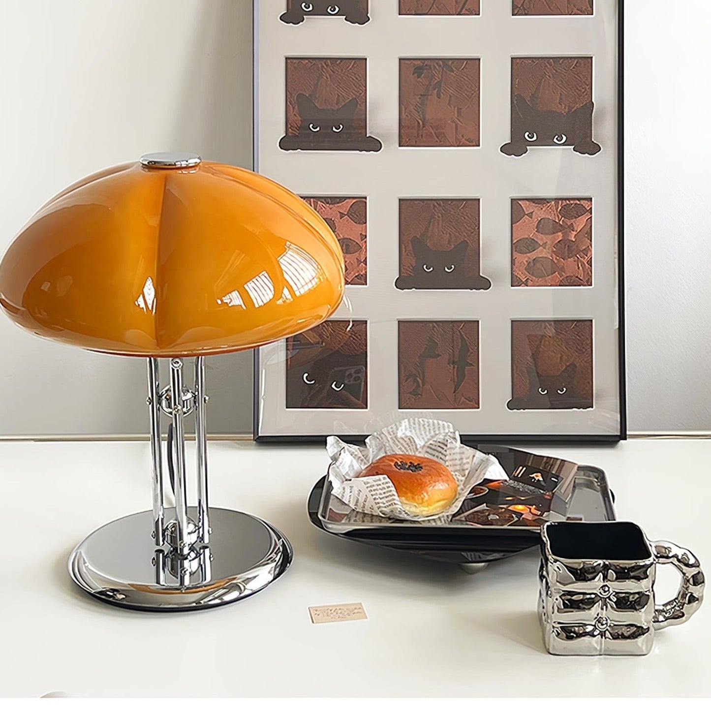 Noemi – Lampe de table créative en citrouille