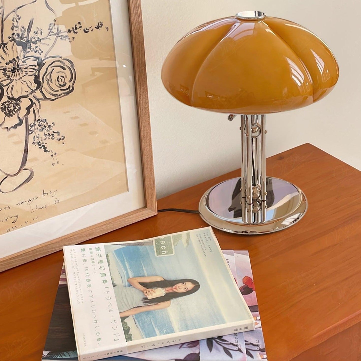Noemi – Lampe de table créative en citrouille