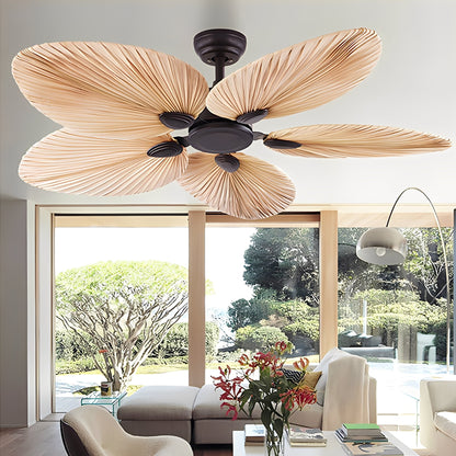 Kwai – Ventilateur de plafond traditionnel avec pales en bois
