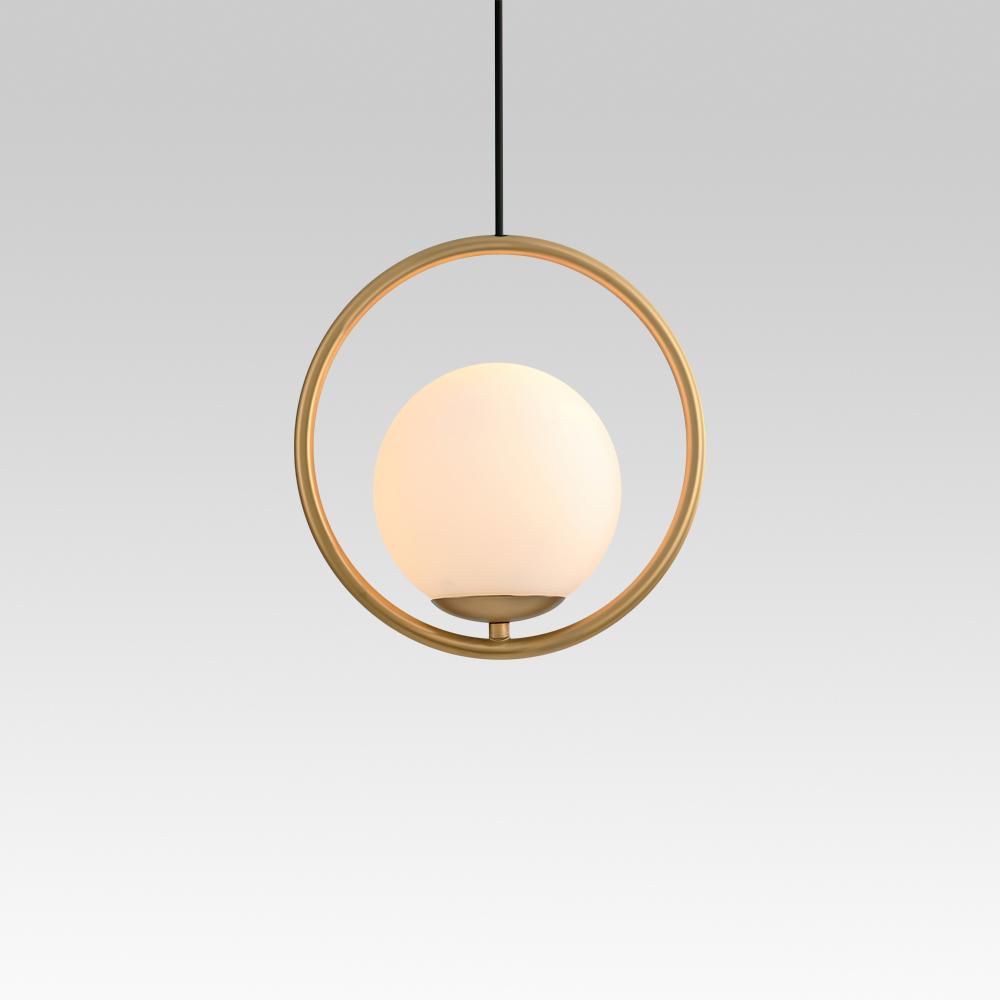 Bolzico – Suspension simple en verre sphérique