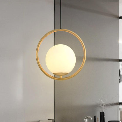 Bolzico – Suspension simple en verre sphérique