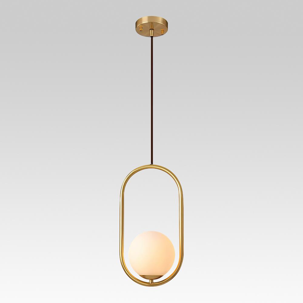 Bolzico – Suspension simple en verre sphérique