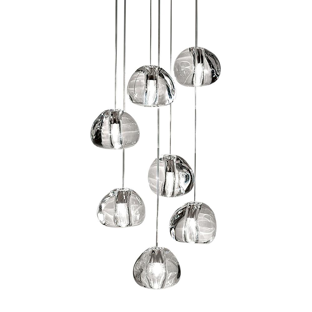 Ivan – Suspension en cristal et verre