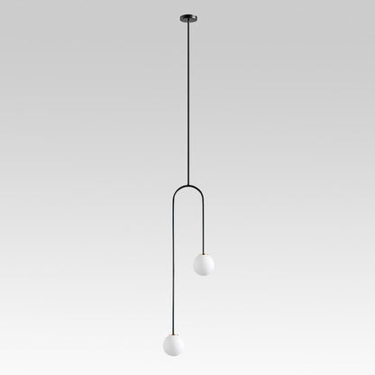 Harry – Suspension minimaliste en verre boule pour bougie