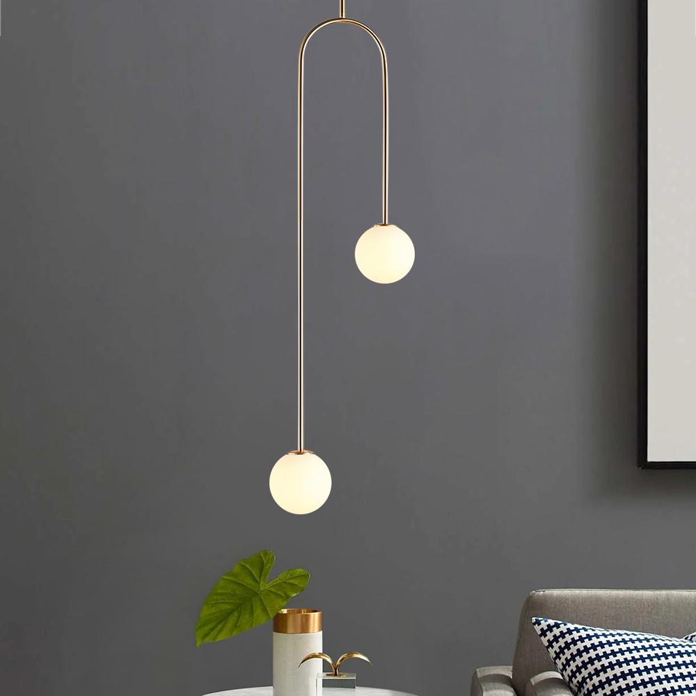 Harry – Suspension minimaliste en verre boule pour bougie