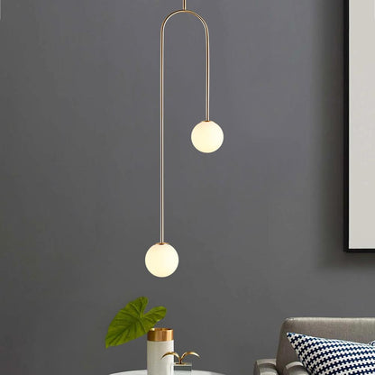 Harry – Suspension minimaliste en verre boule pour bougie