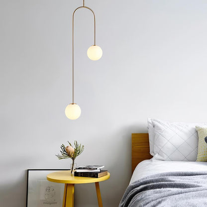 Harry – Suspension minimaliste en verre boule pour bougie