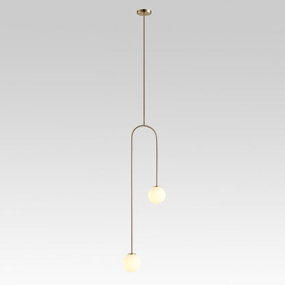Harry – Suspension minimaliste en verre boule pour bougie