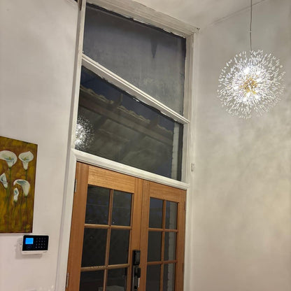 Nero – Lustre en cristal Dandelion