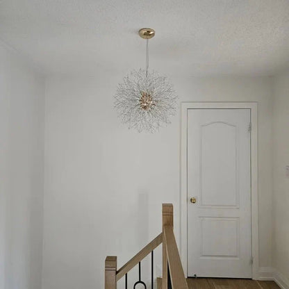 Nero – Lustre en cristal Dandelion