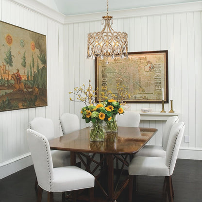 Janella – Lustre en cristal antique
