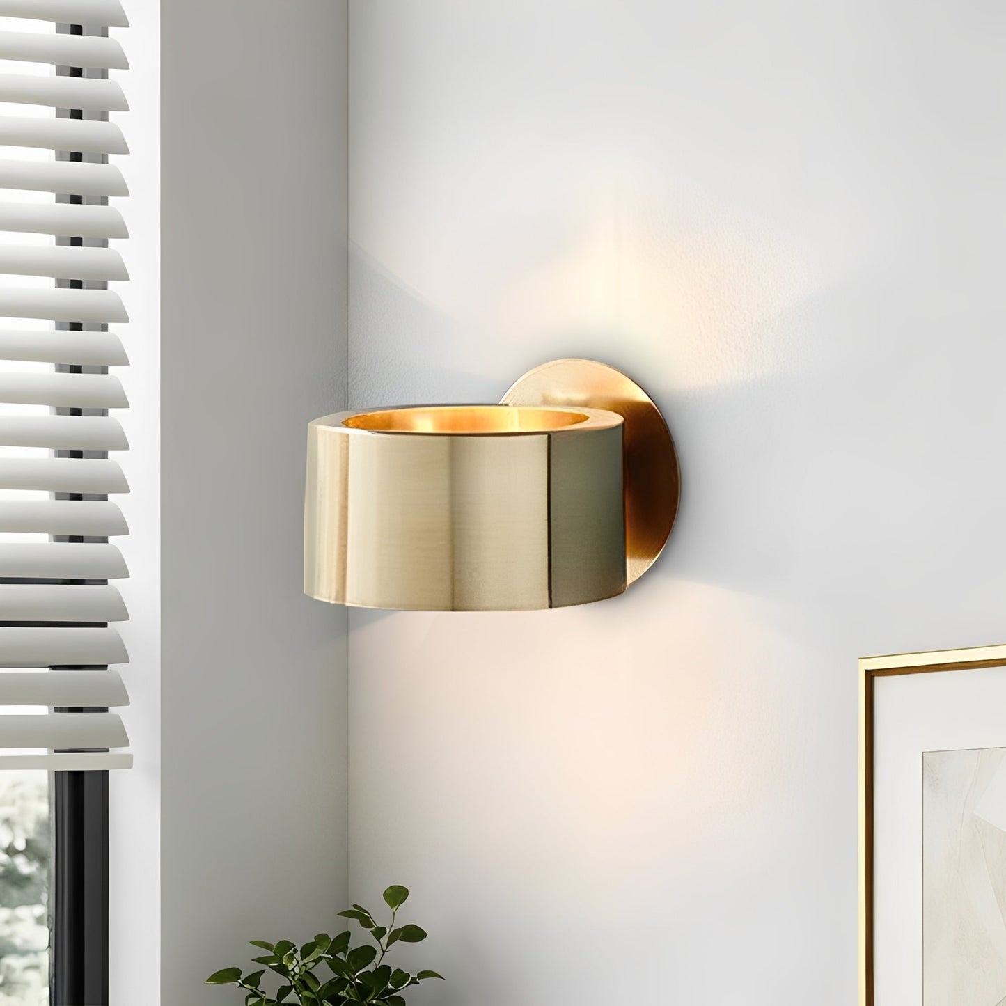 Kurapika – Applique murale moderne dorée