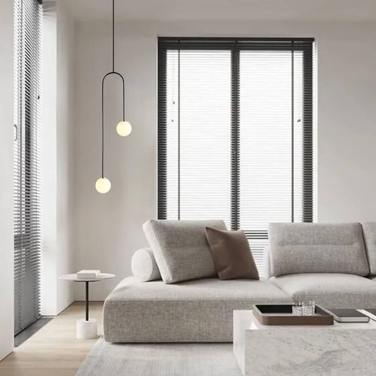 Harry – Suspension minimaliste en verre boule pour bougie