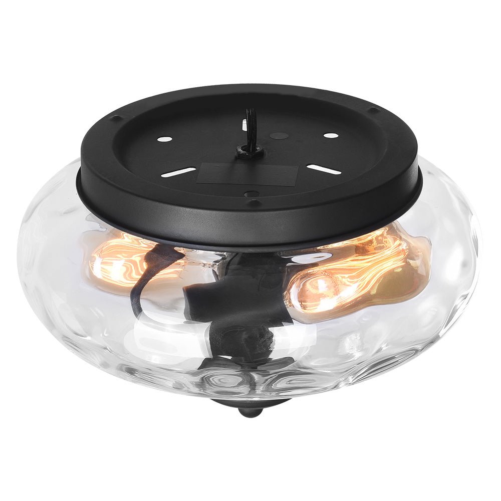 Nero – Plafonnier en verre minimaliste moderne