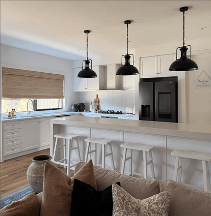 Yuki – Lampe en fer forgé avec couvercle