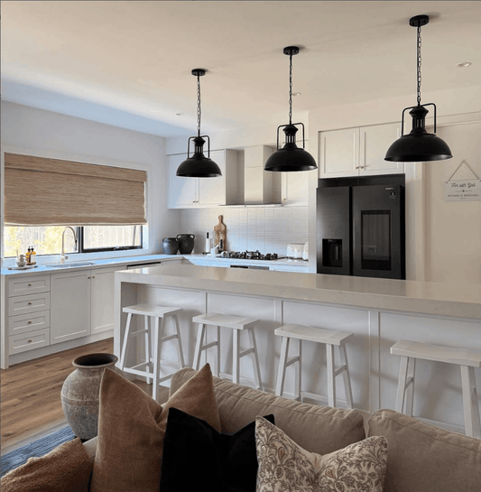 Yuki – Lampe en fer forgé avec couvercle