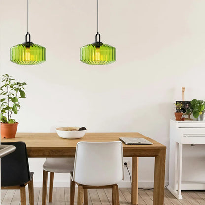 Vireo – Suspension en verre moderne