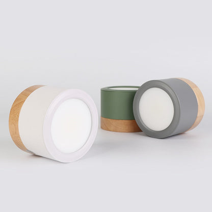 Noah – LED Macaron Veinure Bois Downlight