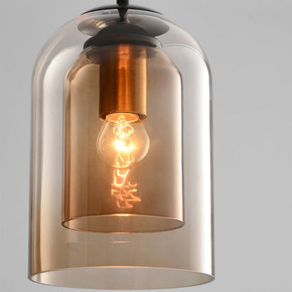 Hyun – Lustre en verre créatif au design rétro