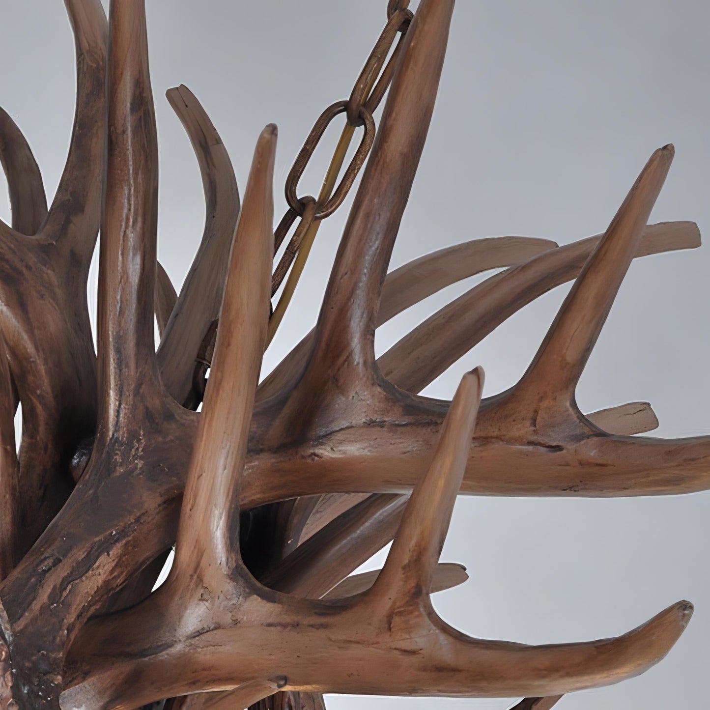 Elrik – Lustre nordique design bois de cerf