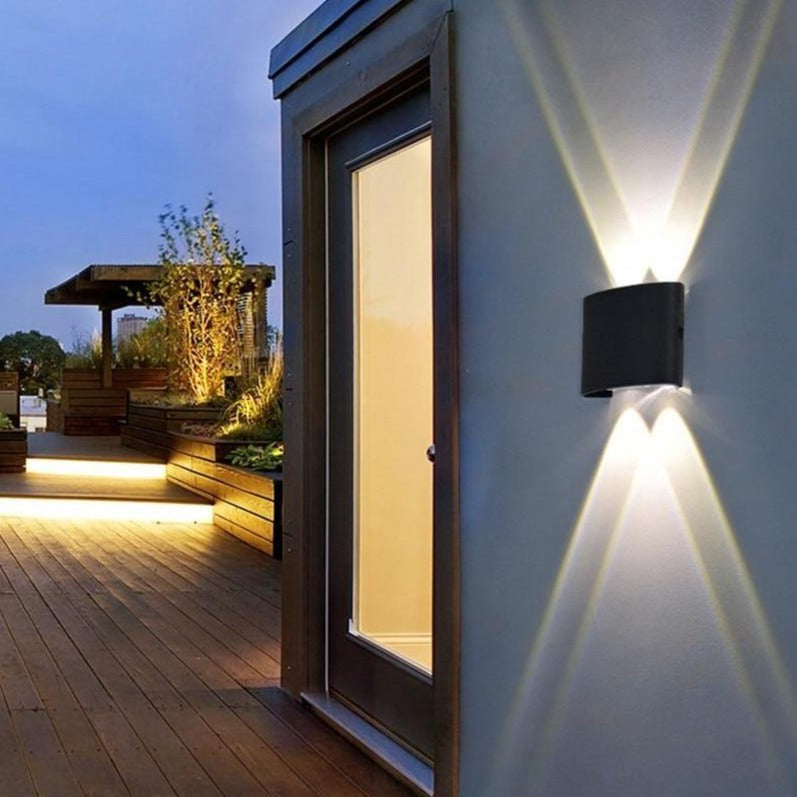 Veda - Applique murale à LED pour l'extérieur
