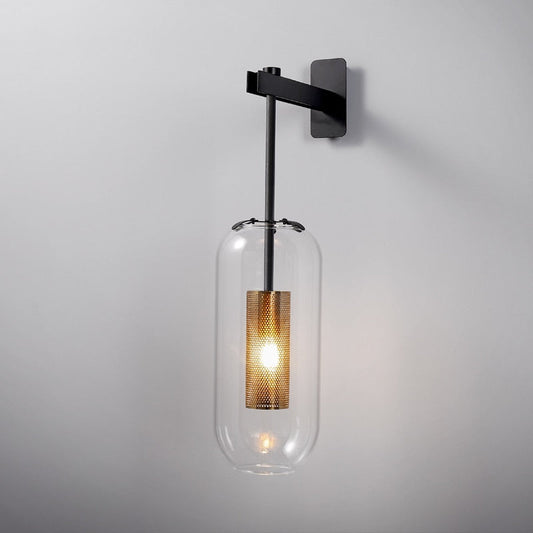Otis - Applique murale contemporaine en verre