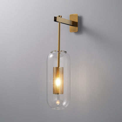 Otis - Applique murale contemporaine en verre