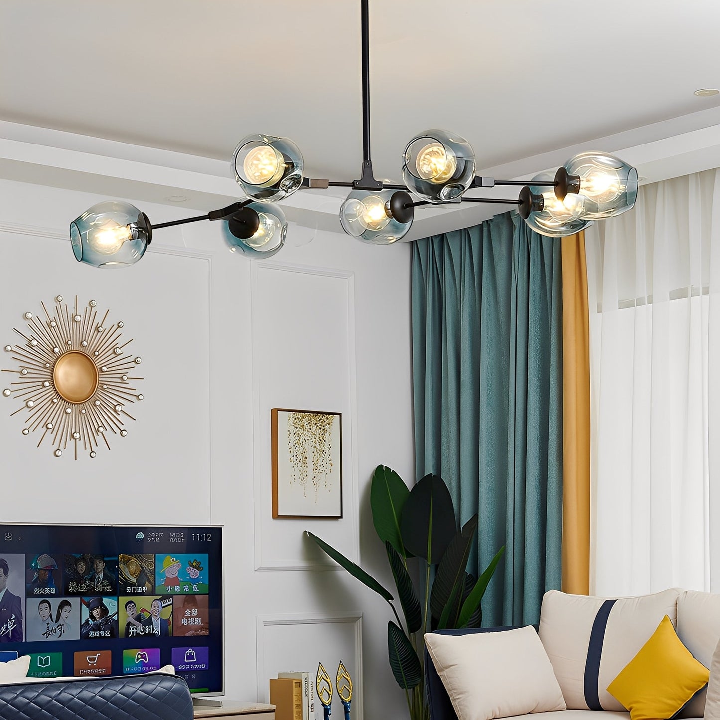 Leona – Plafonnier Nordique Design Branche