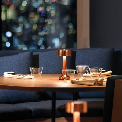 Ayura - Lampe de table LED moderne en forme d'haltère