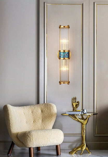 Reine - Applique en verre cristallin
