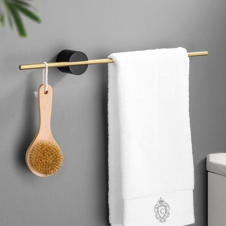 Porte-Serviettes Moderne – Support mural en métal au design minimaliste pour salle de bain
