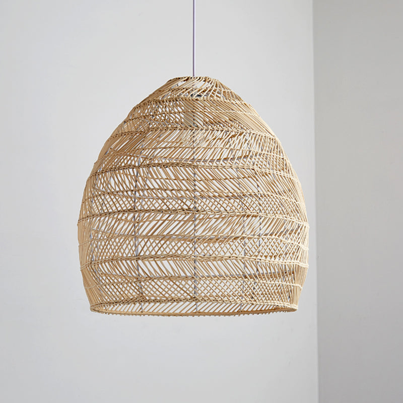 Livia – Suspension en rotin pastoral