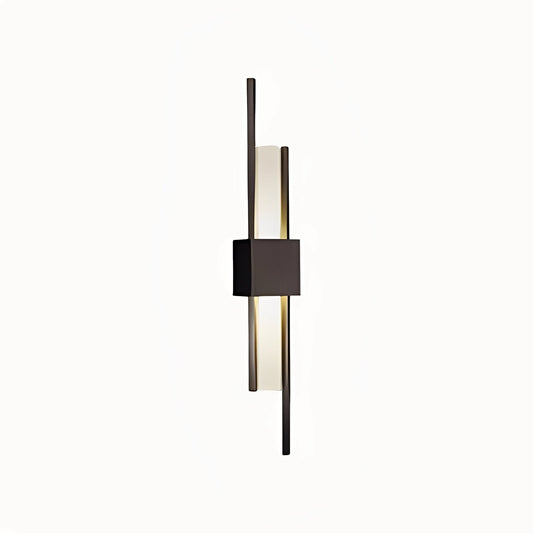 Elena – Lampe murale en cuivre avec abat-jour