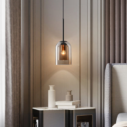 Hyun – Lustre en verre créatif au design rétro