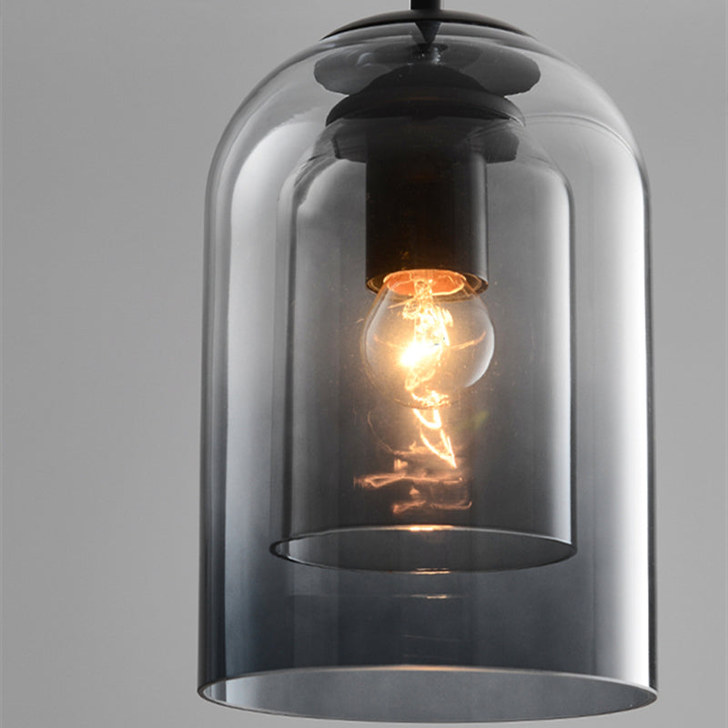 Hyun – Lustre en verre créatif au design rétro