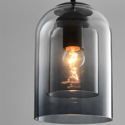 Hyun – Lustre en verre créatif au design rétro