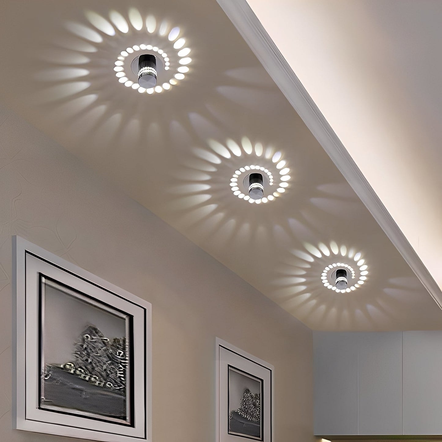 Jess – Lumière LED Spirale Moderne